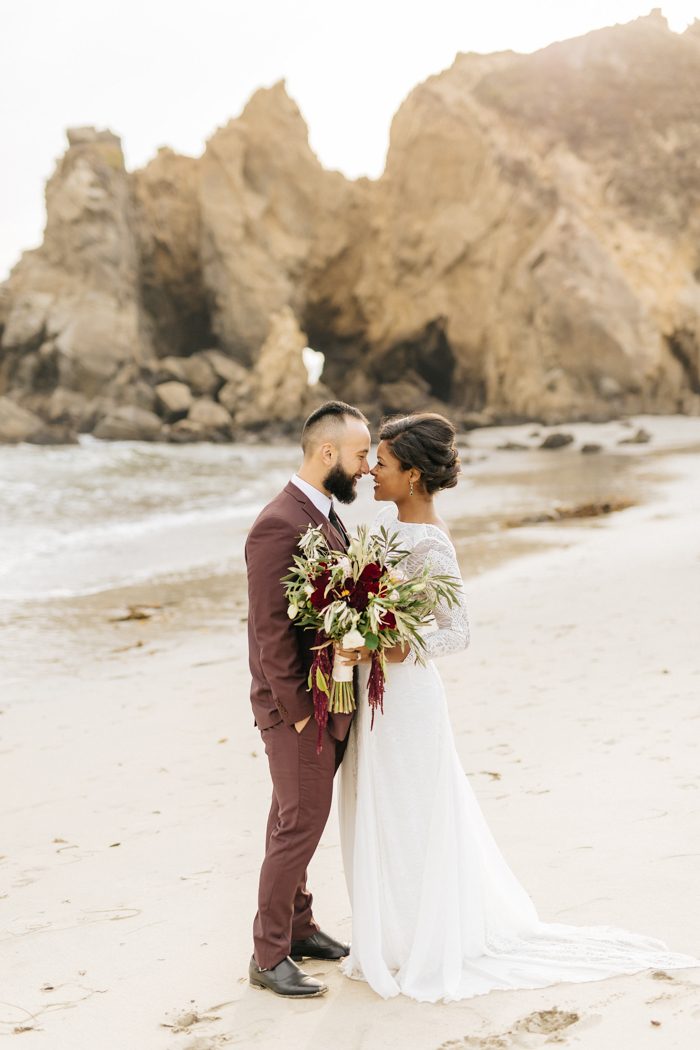 These Cuties Ditched Their Big Wedding Plans For A Secluded Big Sur