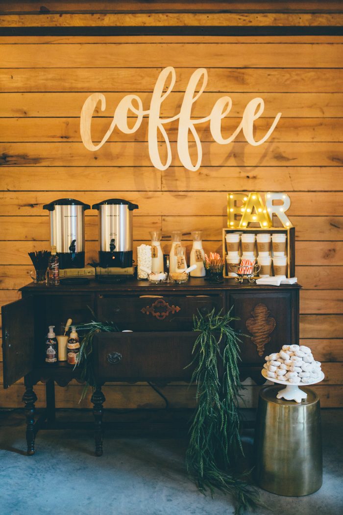 Keurig® Creates the Perfect Wedding Coffee Bar - Rustic Wedding Chic