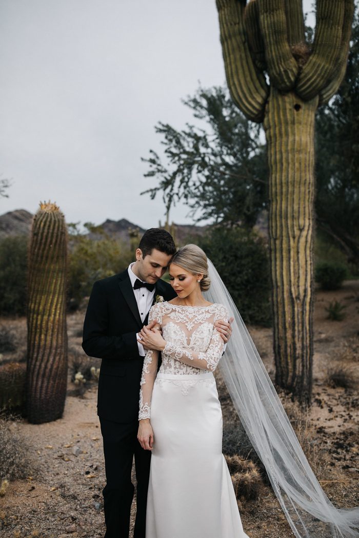 This Romantic Wedding at The Country Club at DC Ranch Has a Touch