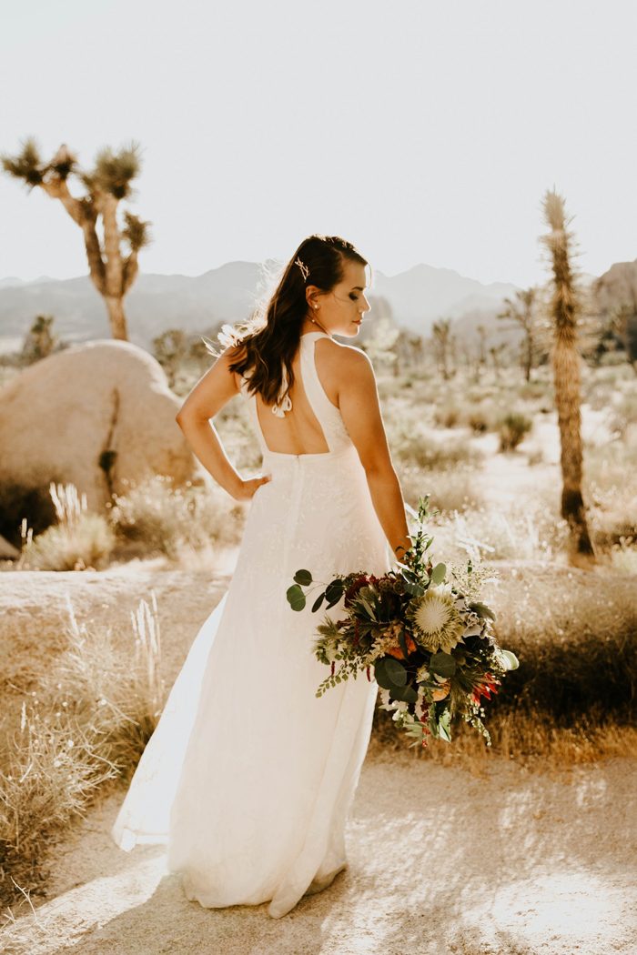 This Sweet Joshua Tree Elopement is a Breath of Fresh Air | Junebug ...
