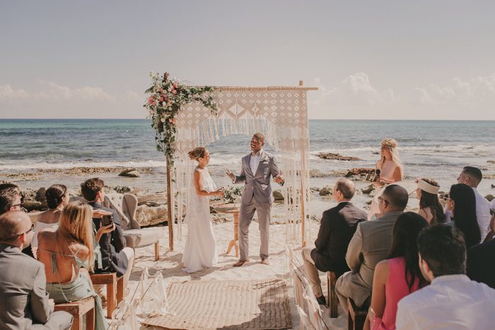 This Tulum Beach Wedding Was Styled To The Nines By The Wedding