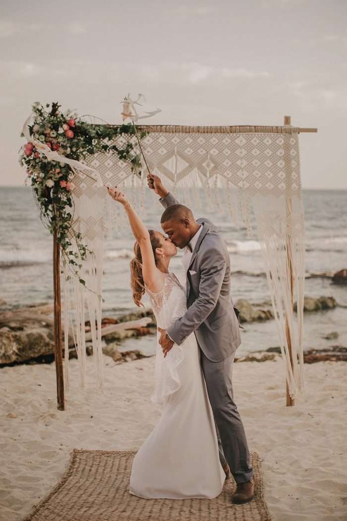 This Tulum Beach Wedding Was Styled To The Nines By The