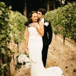You’d Never Guess How Much of This Simply Elegant Vista Hills Vineyard Wedding was DIY