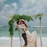 Boho Picnic Style Melasti Beach Wedding in Bali