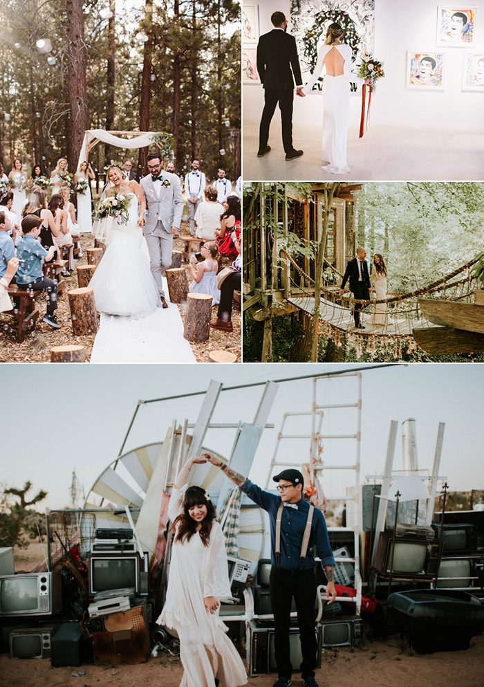 Cool Casual  Wedding  Ideas  for Low Key Couples Junebug 