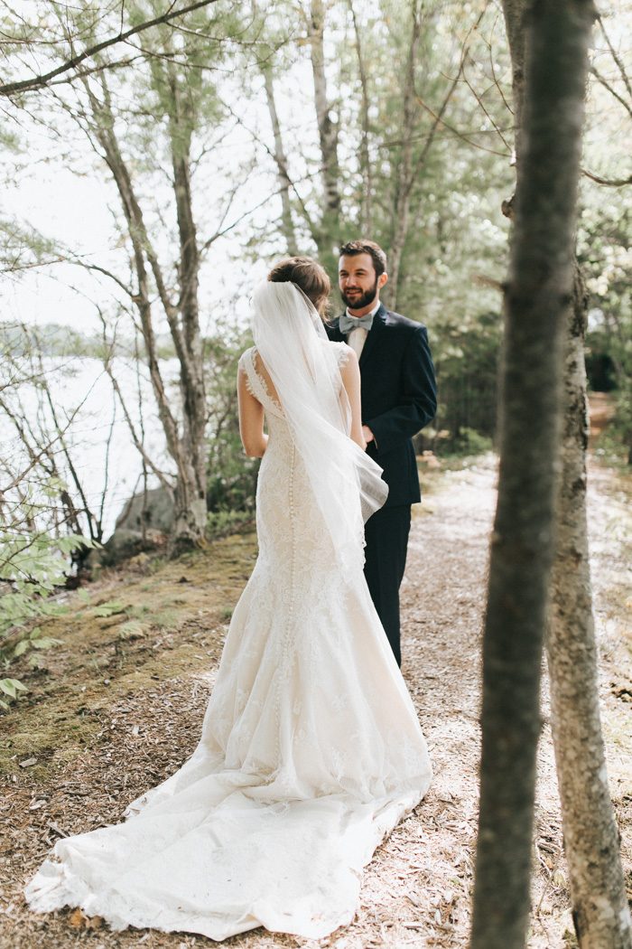 Elegant Rustic Maine Wedding at Migis Lodge on Sebago Lake Junebug