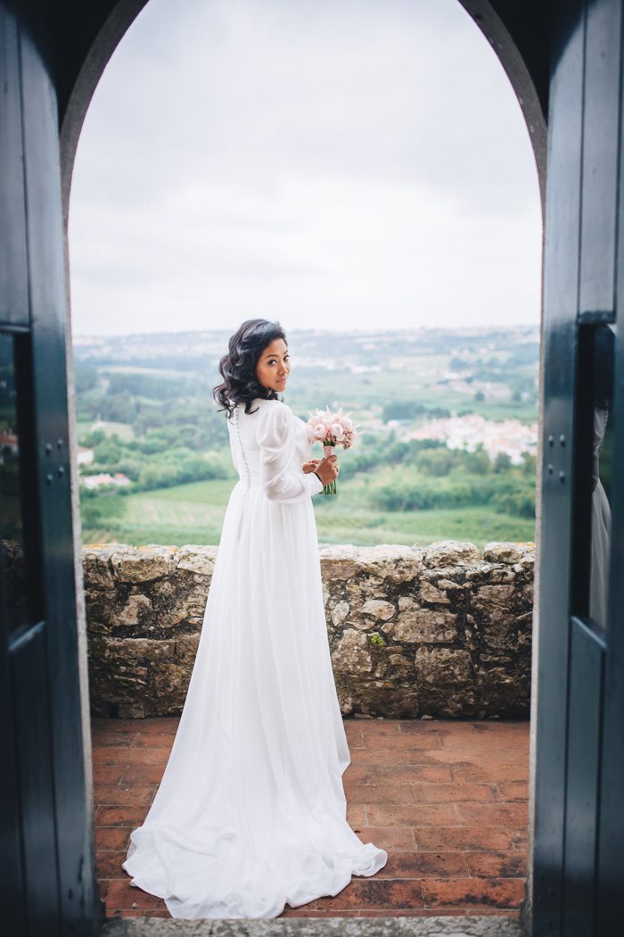 wedding portuguese congratulations Wedding Castle at Portuguese de Romantic Pousada Castelo