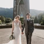 Sun-Kissed Cathedral Park Wedding in Portland, OR