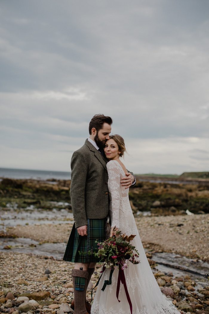 This Autumnal Cambo Estate Wedding Has The Most Epic Ceremony Exit