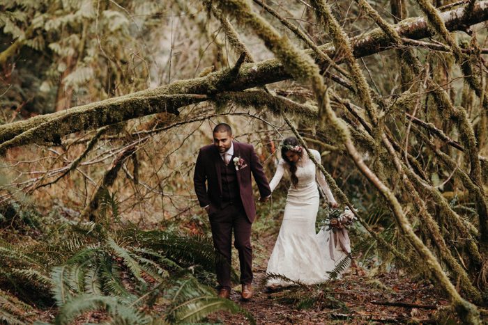 This Dairyland Wedding Includes 2 Goats, a Rainbow, and Killer Bride ...