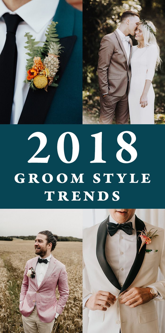 latest groom suits 2018