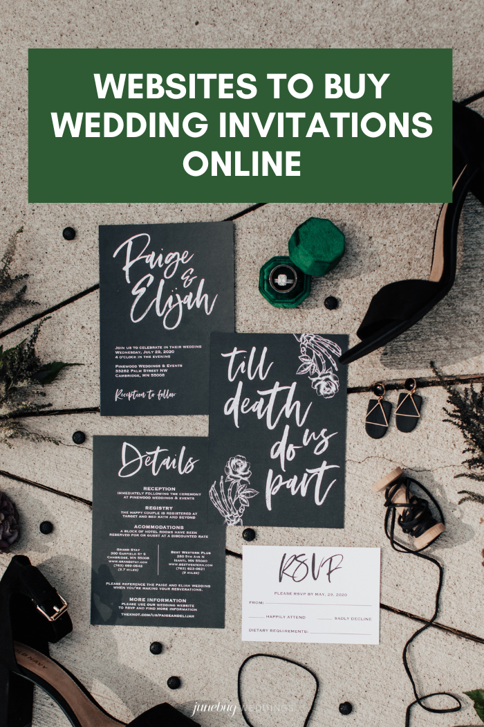 Wedding Invitations & the 7 Best Websites For Ordering Them