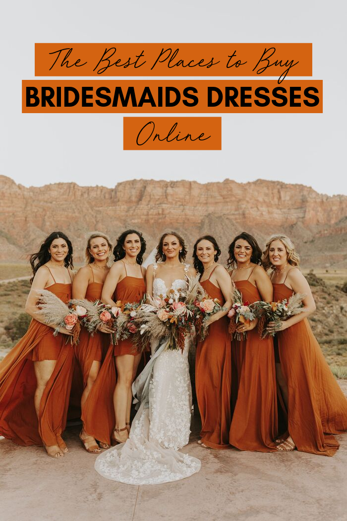 top websites for bridesmaid dresses