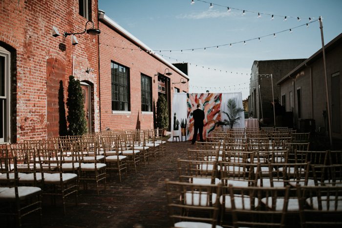 Artsy Meets Mid Century Downtown Paducah  Wedding  at The 