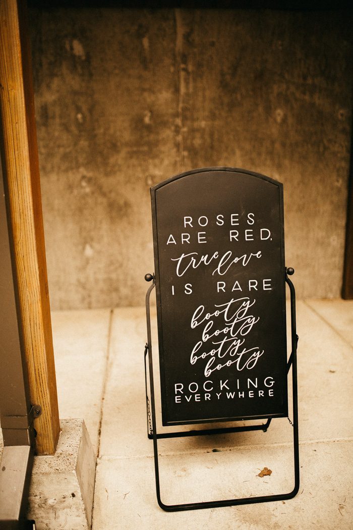 Clever & Punny Wedding Sign Ideas for Every Part of Your Day Junebug