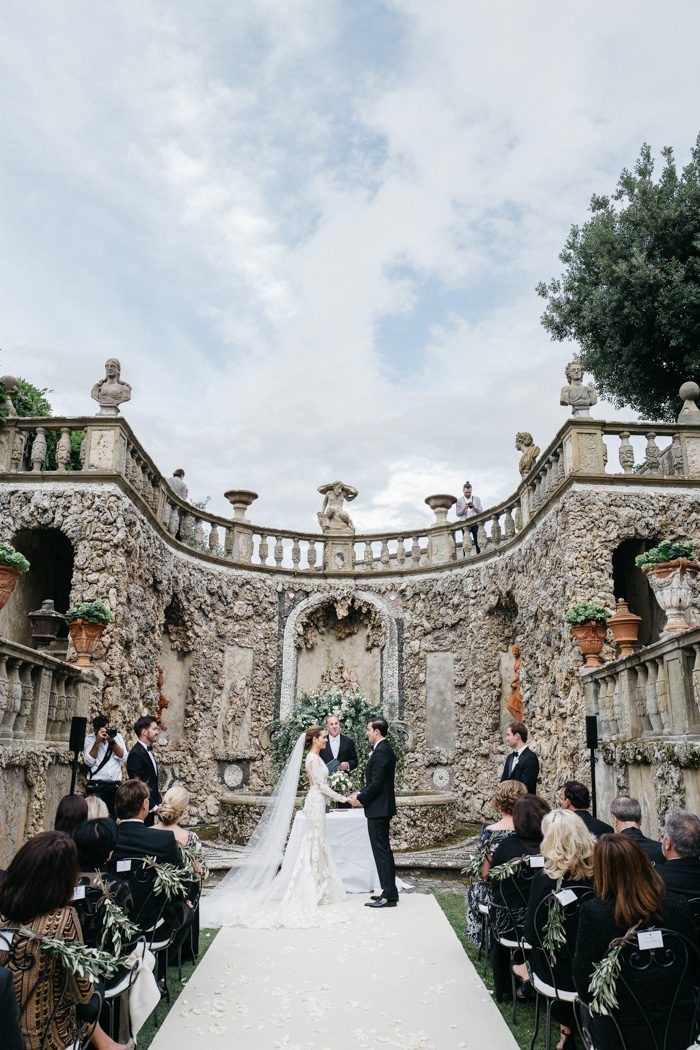 Breathtaking Florence Destination Wedding At Villa Gamberaia