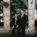 Masculine and Sophisticated Carondelet House Wedding with Woodsy Details