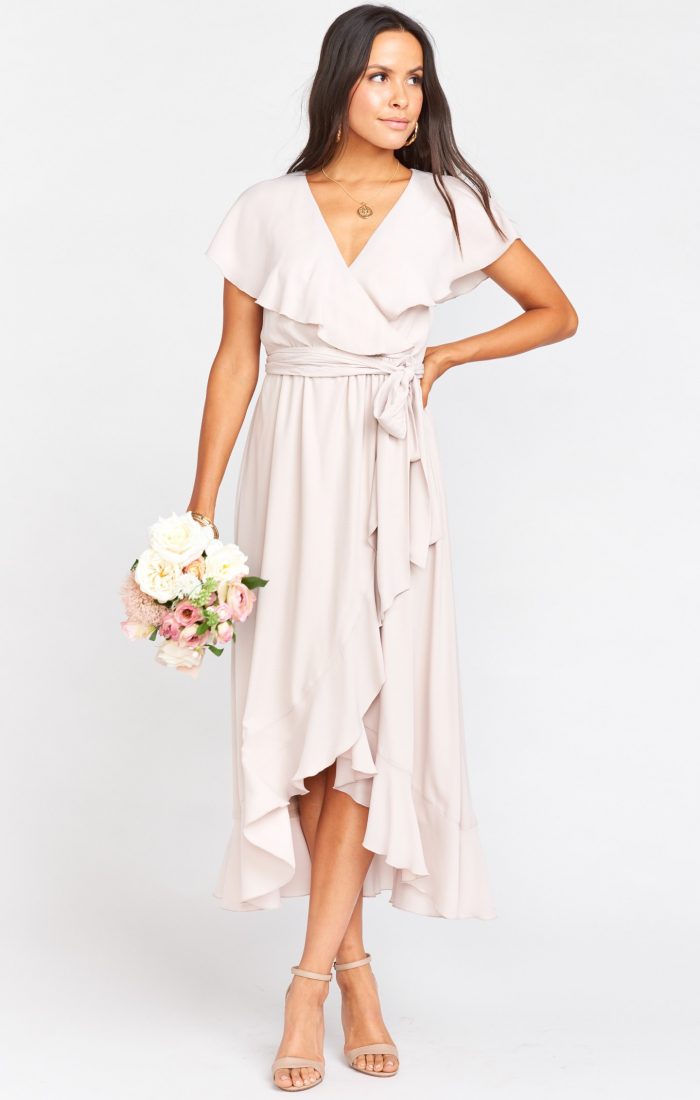 casual bridesmaid dress