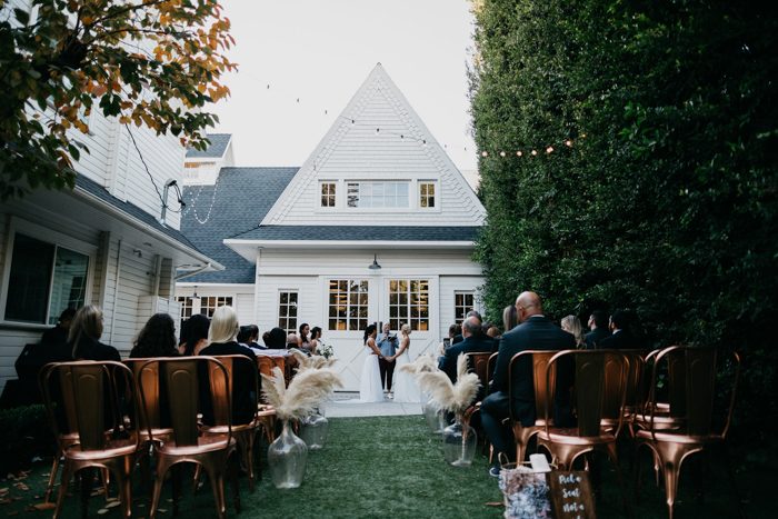 This Modern Rustic Lombardi House Wedding Is A Pinterest Dream With Copper Accents Junebug 4828