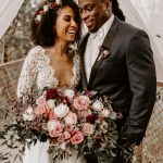 This Trinity River Audobon Center Wedding is Romantic, Glam, and Edgy All in One