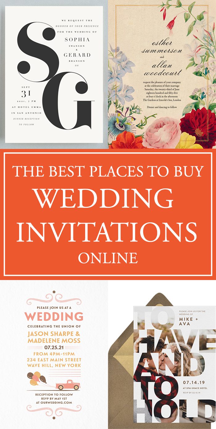 The Best Places To Buy Your Wedding Invitations Online Junebug