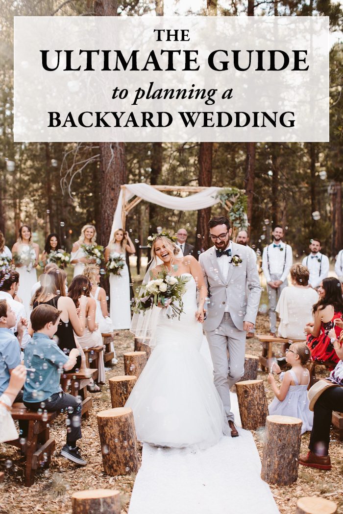 The Ultimate Guide To Planning A Backyard Wedding Junebug Weddings