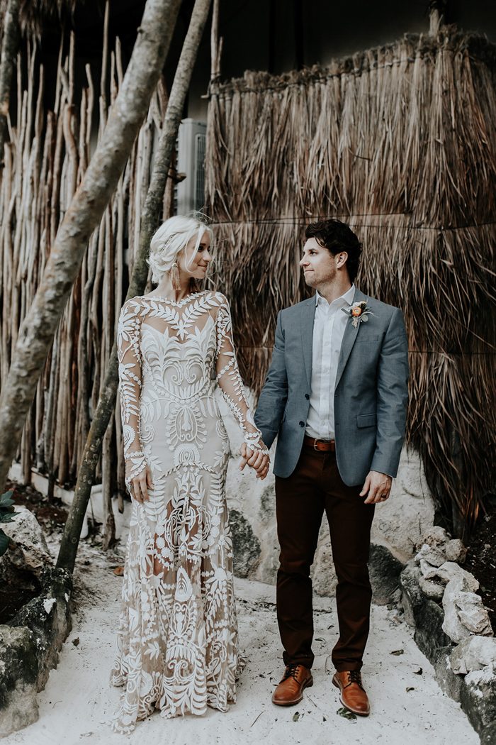 Blissful Boho Tulum Destination Wedding At Papaya Playa Project