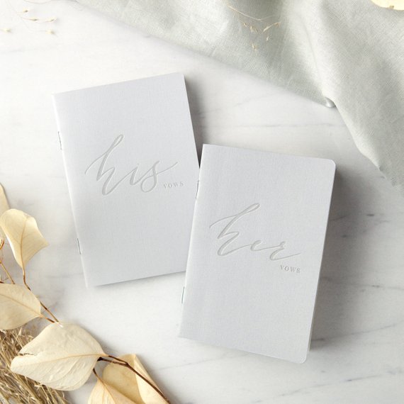 41 Wedding Vow Books to Fill With Your Love Junebug Weddings