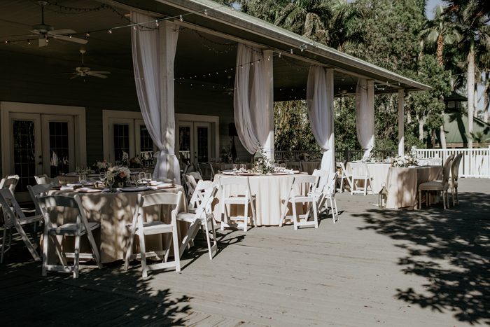 Lush Glam Garden Wedding At Palma Sola Botanical Park Junebug