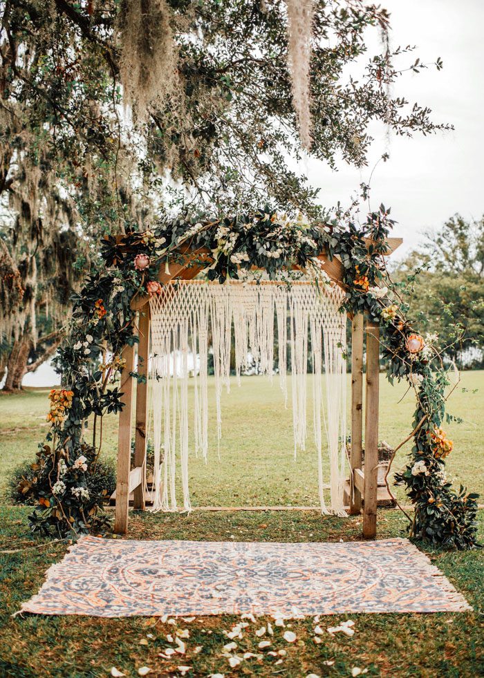 Naturally Whimsical Florida Wedding at Sydonie Mansion | Junebug Weddings