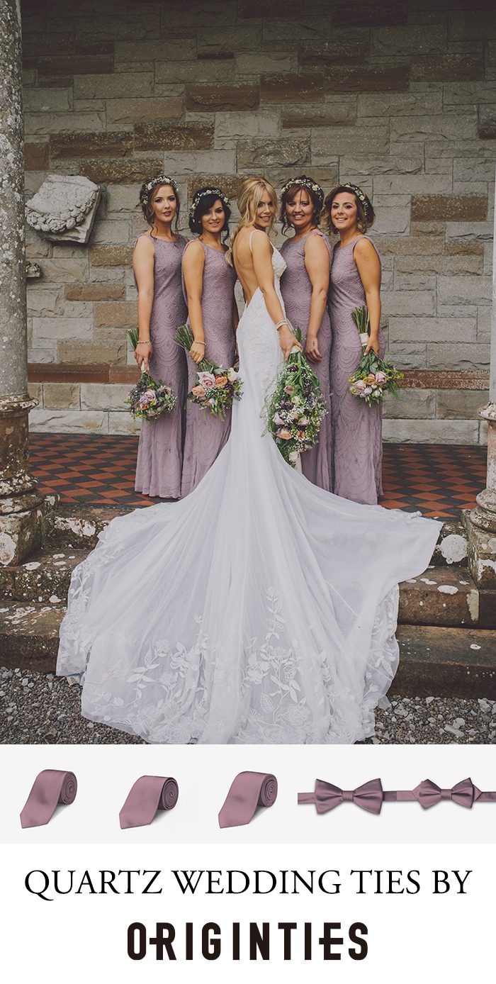matching bridesmaid dresses to bridal gown