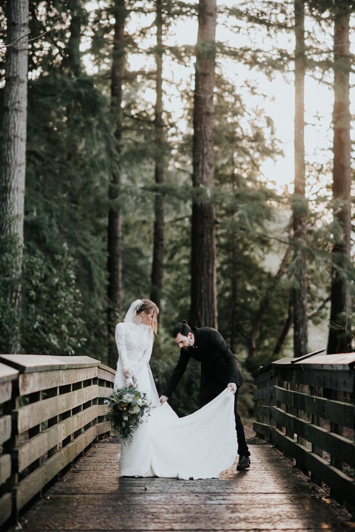 This Couple Leaned Into Their Darker Aesthetics for Their Alderbrook ...