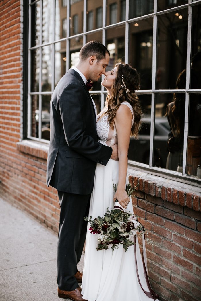 loft wedding dress