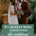 9 Couples Who Nailed Their DIY Weddings