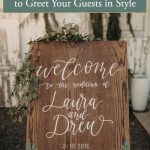 37 Etsy Wedding Welcome Signs That Will Help You Greet Your Guests in Style