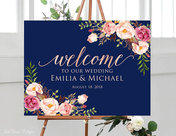 Navy Welcome Home Sign Ideas