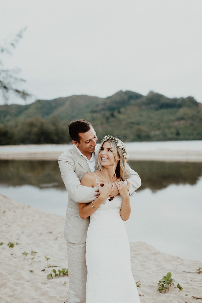 Positively Mesmerizing Blush And Gold Kaua I Destination Wedding