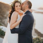 Romantic Eucalyptus-Inspired Santorini Wedding at Venetsanos Winery