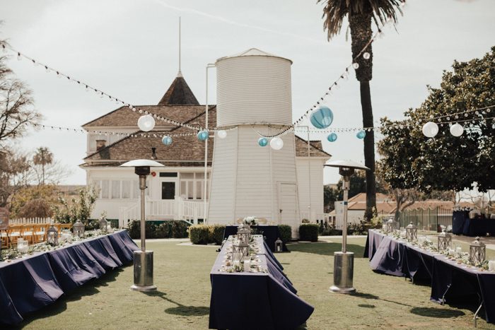 This Newland Barn Wedding In Huntington Beach Was Bohemian In Blue