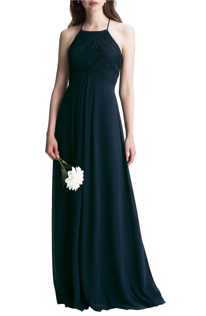 August Convertible Dusty Blue Bridesmaid Dress