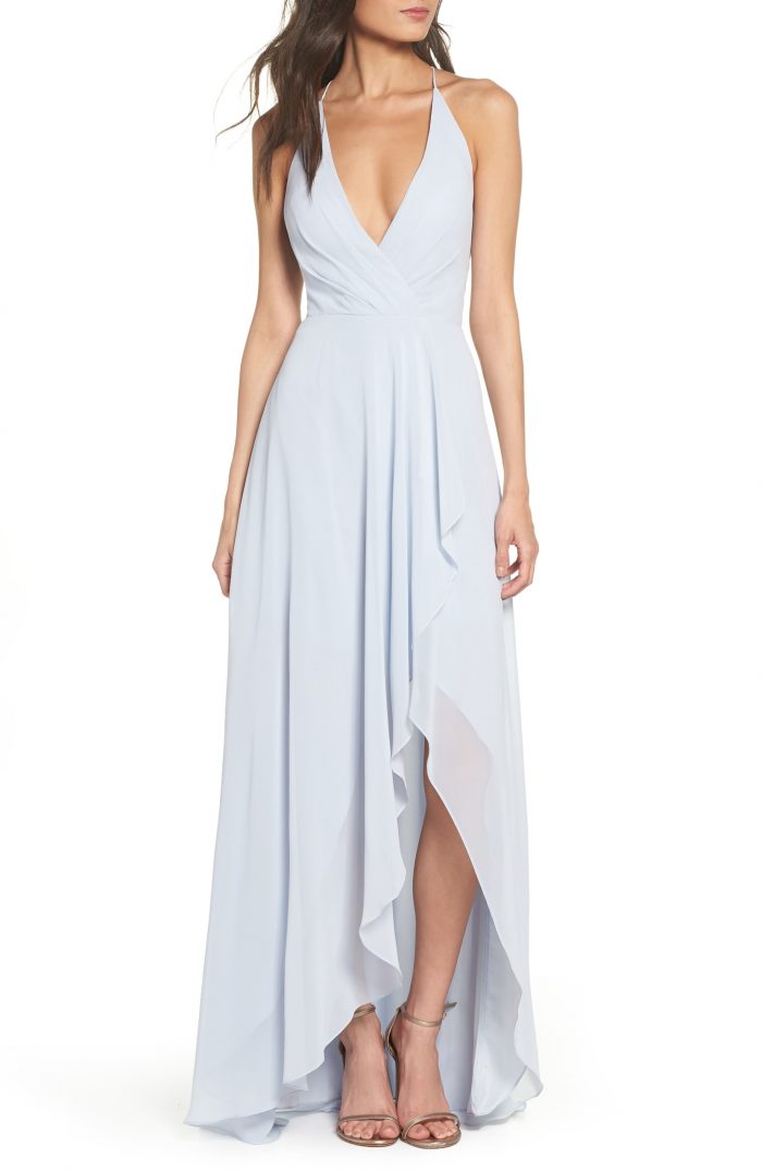 Jenny yoo hotsell farrah halter gown