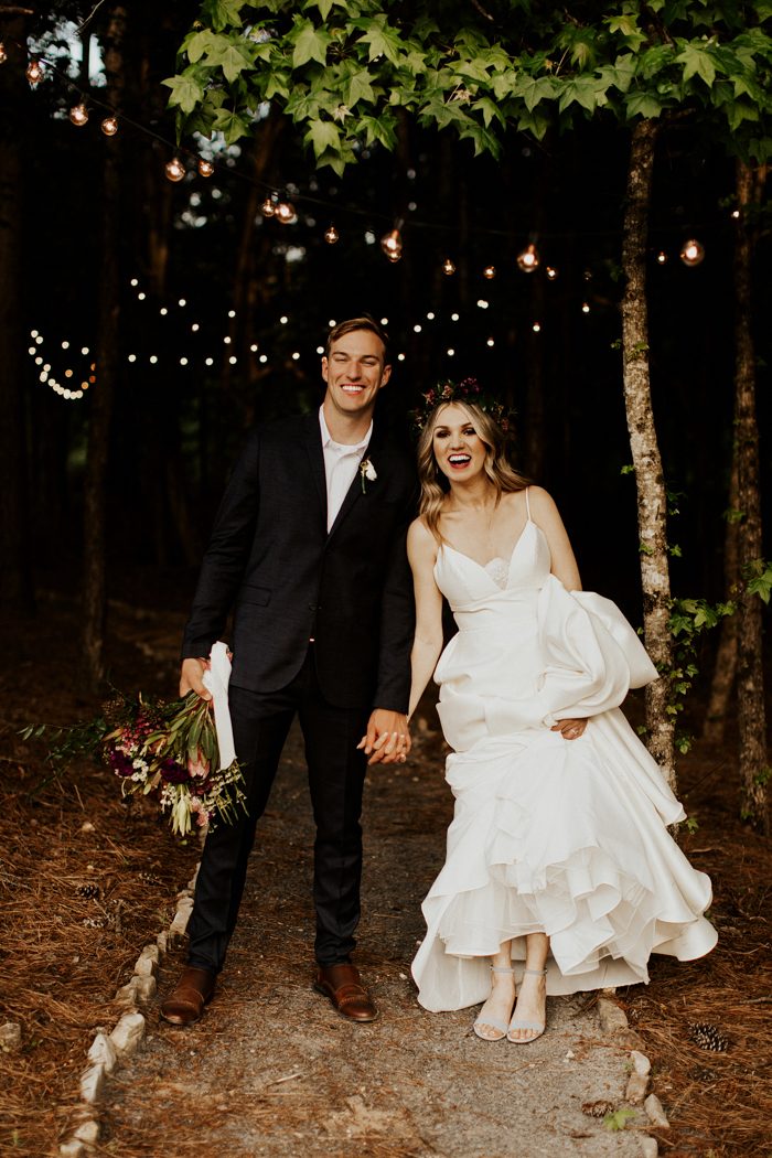 If the Black Barn at This Three Oaks Farm Wedding Doesn't Steal Your Heart,  The Cute Newlywed Photos Will