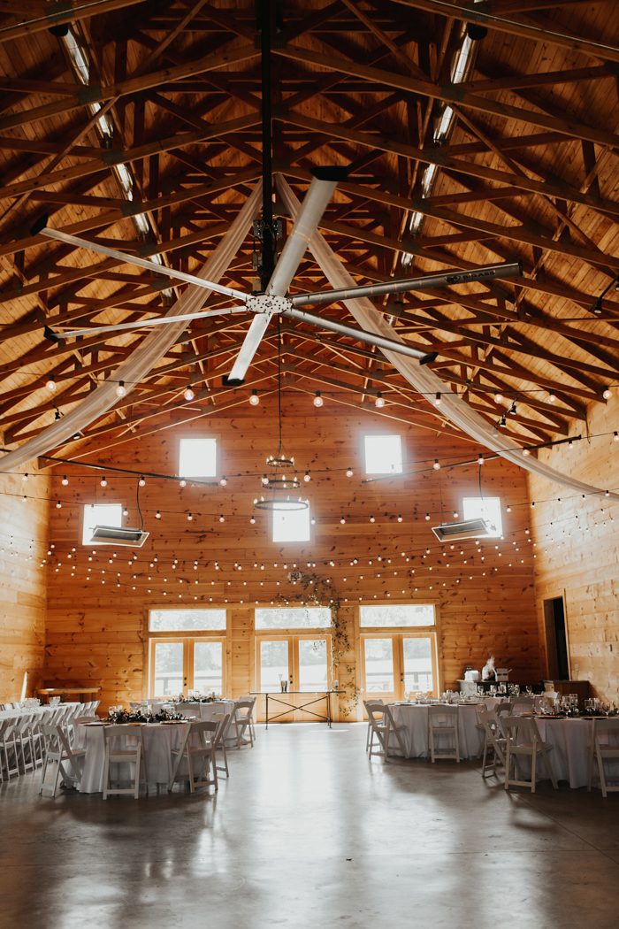 If the Black Barn at This Three Oaks Farm Wedding Doesn't Steal Your ...