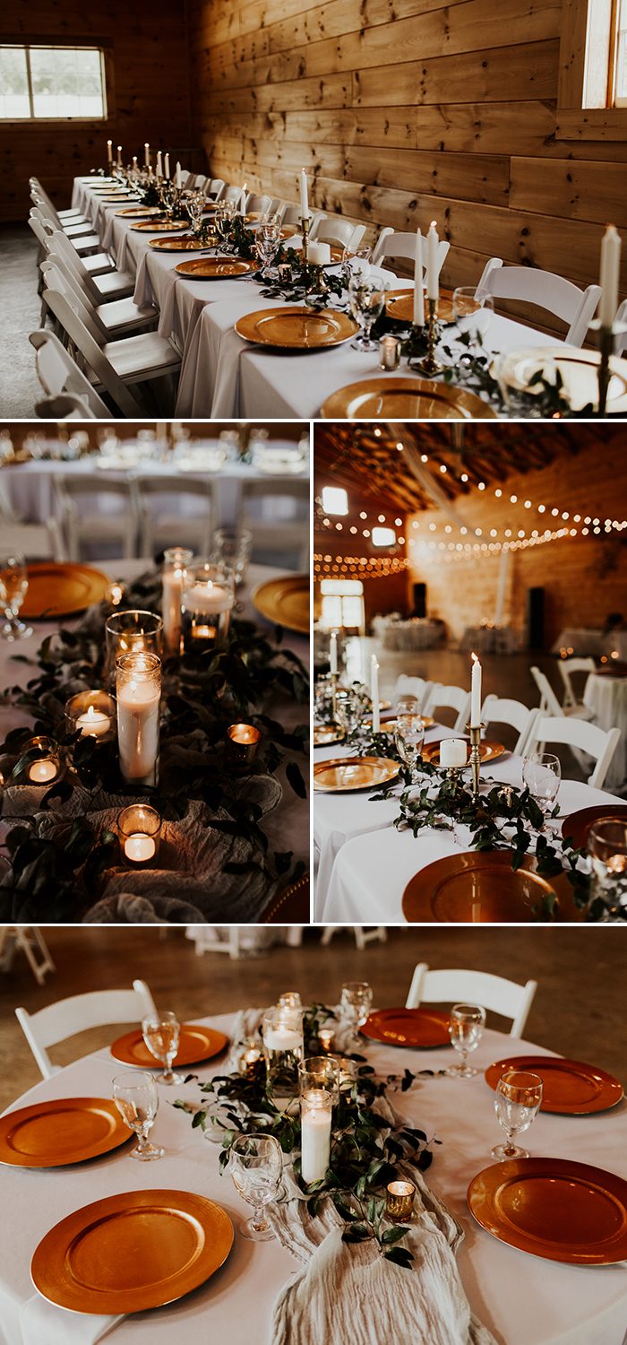 Black barn outlet wedding