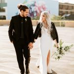 Botanical Black and White Millwick Wedding in Los Angeles