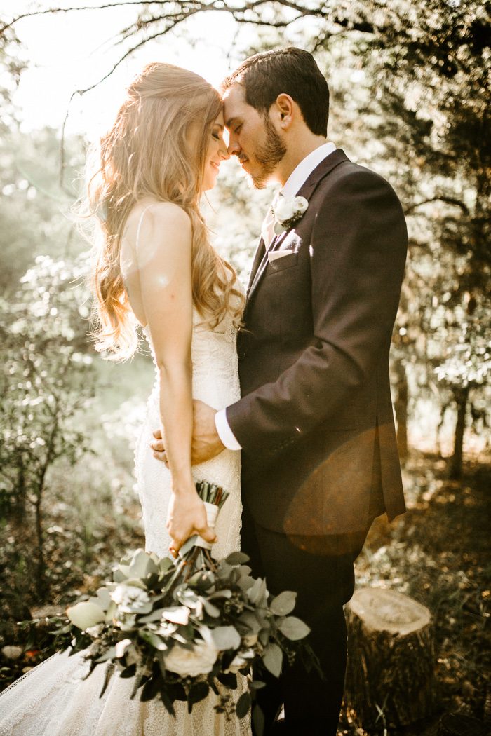 Elegant Rustic Aubrey, Texas Wedding at The Grove | Junebug Weddings