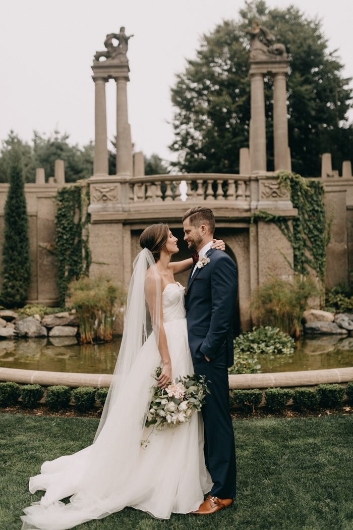 Ipswich Garden Wedding At The Crane Estate In Gorgeous Neutral Tones