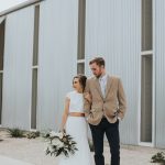 Minimalist Tropical Prospect House Wedding in the Texas Hill Country
