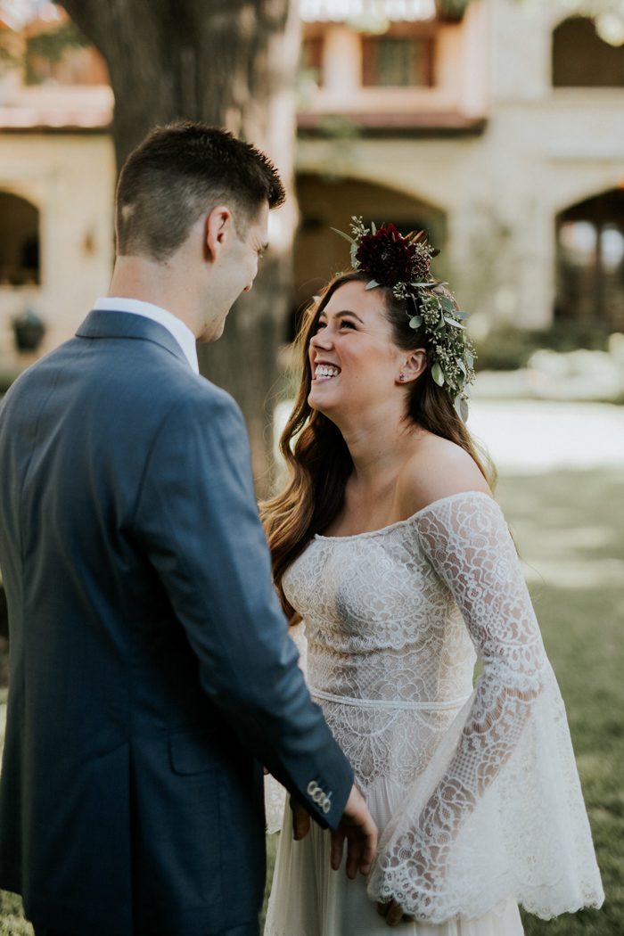 This Bohemian Backyard Wedding in Dallas Has Larger Than Life Blooms ...