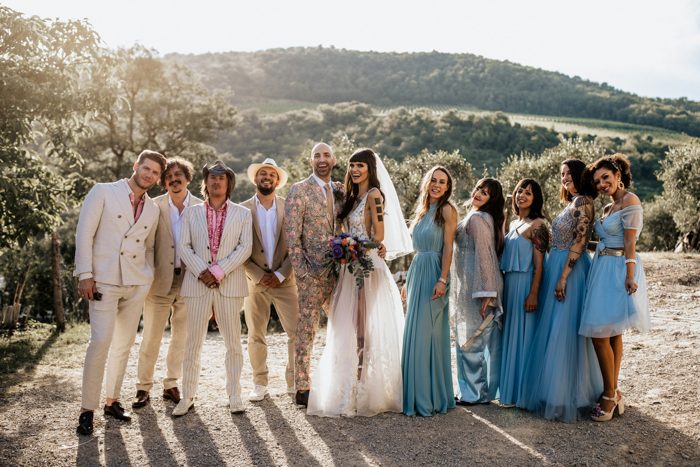 This Brazilian Couple Planned Their Fashion-Forward Italian Destination  Wedding in Only Four Months